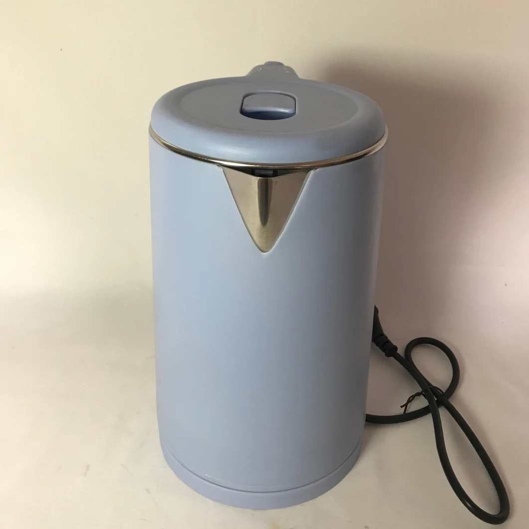 Cordless Electric Kettle Stainless Steel Kettle Double Wall Kettle Water 1.8L Plastic Kettle Tea Kettle