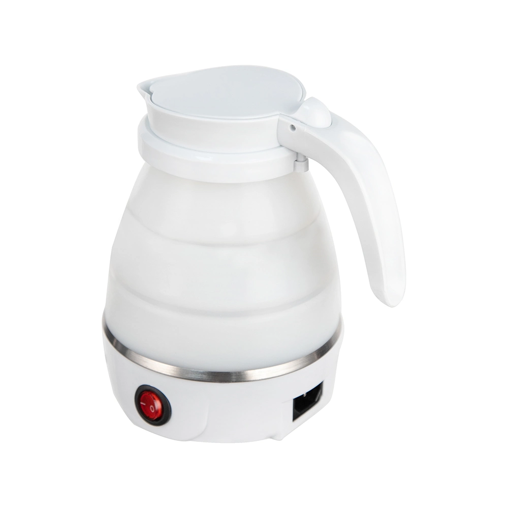 Folding Kettle 600ml Mini Stainless Steel Adjustable Temperature Travel Electric Kettle Coffee