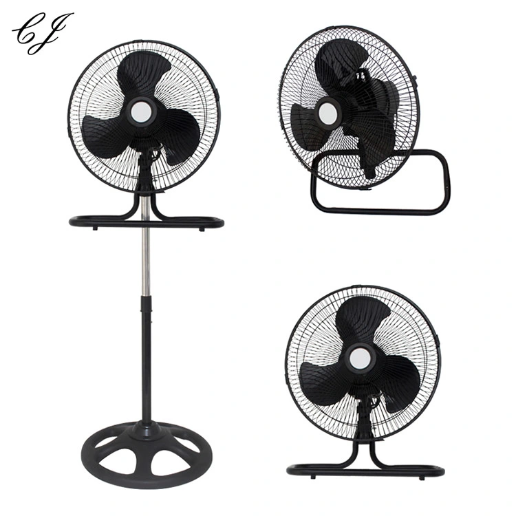 10 Inch Electric 2 in 1 Strong Wind Aluminum Blade Standing Stand Fan Electric Fan