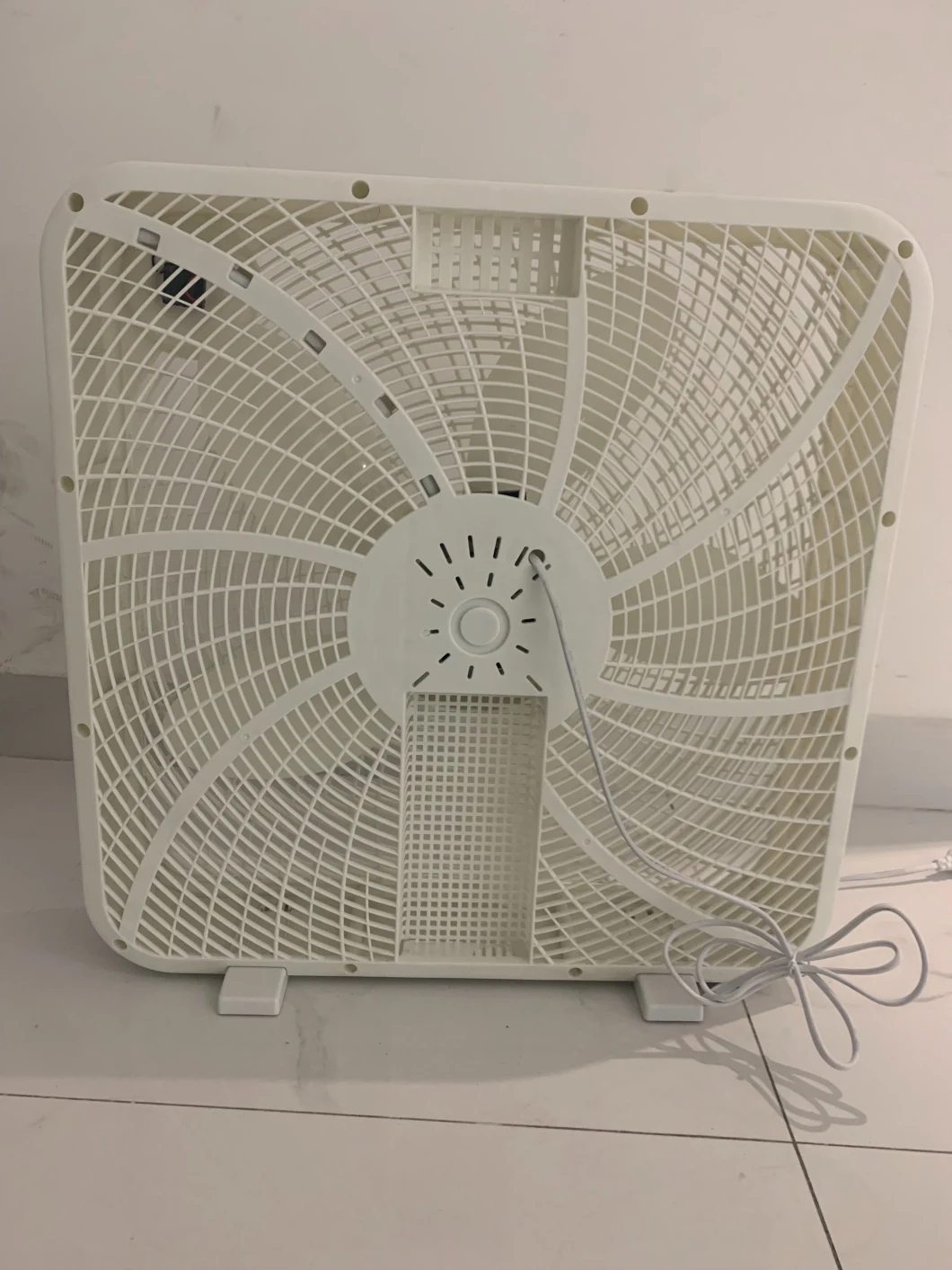 Lightweight Air Circulating Fans Wholesale 20 Inch 3 Speed Settings White 110V UL Box Fan